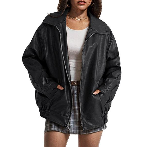 ComfyEssentials- Luxury Leather Jacket