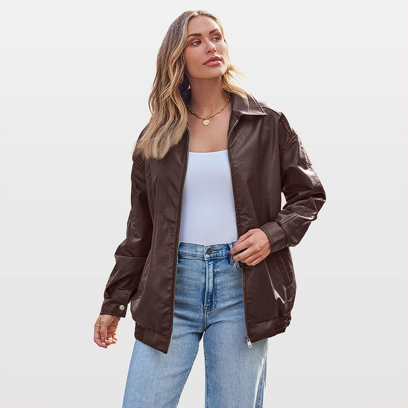 ComfyEssentials- Luxury Leather Jacket
