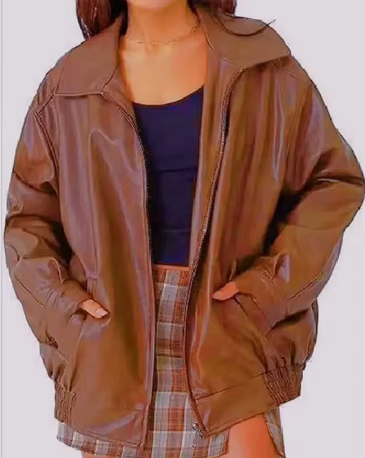 ComfyEssentials- Luxury Leather Jacket